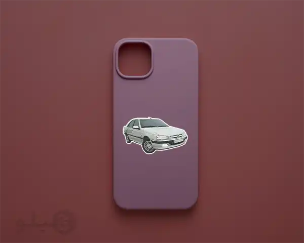 استیکر پژو پارس کد car76مخصوص ماشین بازا